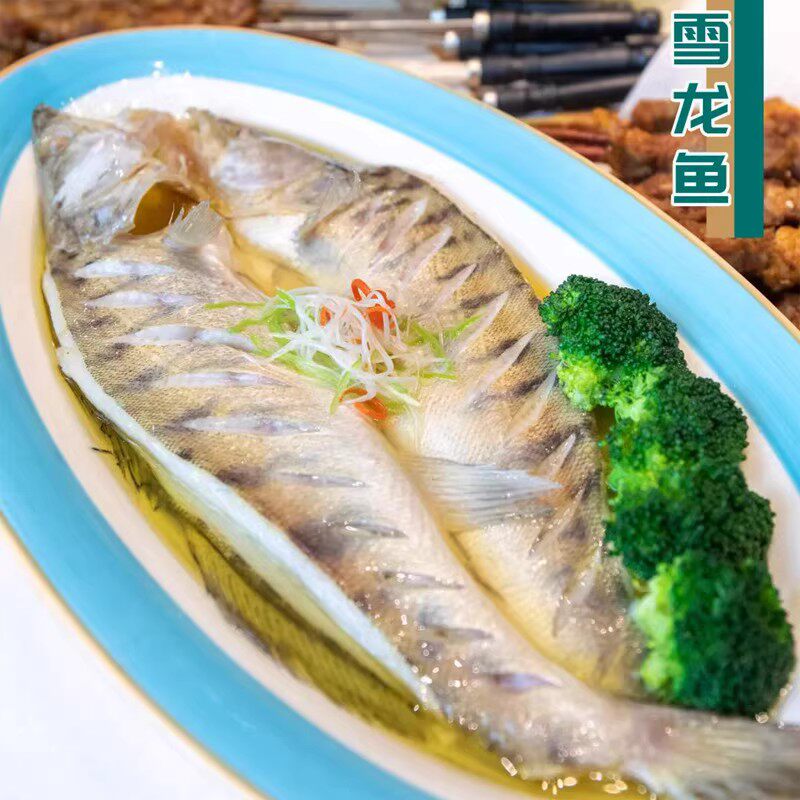 天山雪龙鱼冰冻水产海鲜海鲈鱼调理鳕龙鱼清蒸烤鱼纸包鱼约600g
