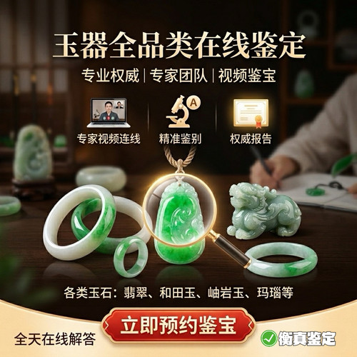 翡翠鉴定和田玉鉴定玛瑙鉴定玉髓鉴定天山翠鉴定金丝玉鉴定岫玉等