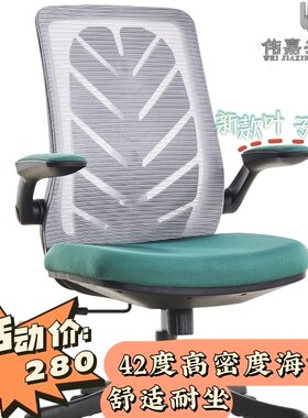 叶子人体工学新款家用办公椅电脑