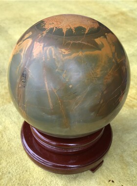 广东省打磨圆球工艺品摆件奇石头