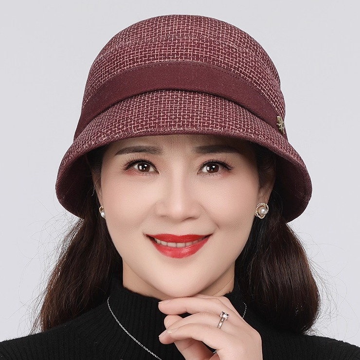 中老年女士妈妈帽子新款秋冬季