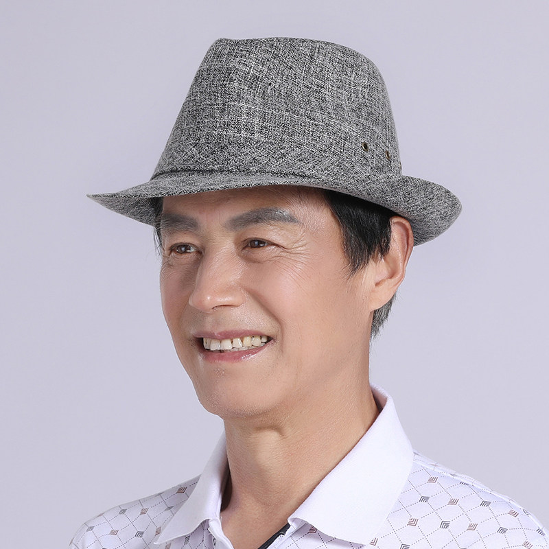 中老年夏季薄款防晒遮阳帽
