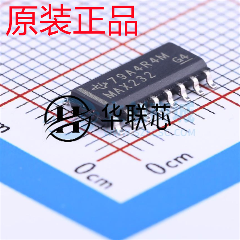原厂原装 MAX232DR 封装SOP16 全新5V双通道线路驱动收发器芯片