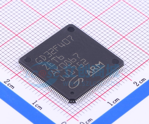 原装 兆易创新GD32F407ZET6丝印 LQFP-144(20x20) 全新GD单片机