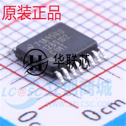原装ADC128S102CIMTX/NOPB 封装TSSOP-16全新12位模数转换芯片ADC