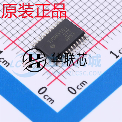 原装正品TPS65101PWPR封装HTSSOP24 全新LCD驱动正电荷泵稳压芯片