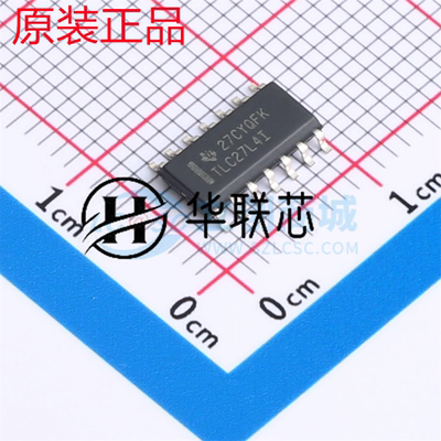 原厂原装 TLC27L4IDR 封装SOP-14 全新四路精密运算放大器芯片