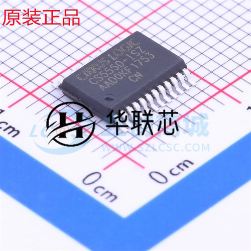 原装子品牌 CS5550-ISZ 封装SSOP24 全新24位模数转换芯片ADC