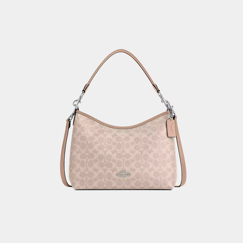 COACH蔻驰Laurel31可拆卸肩拉链开合斜挎单肩手提包大号女款CV975