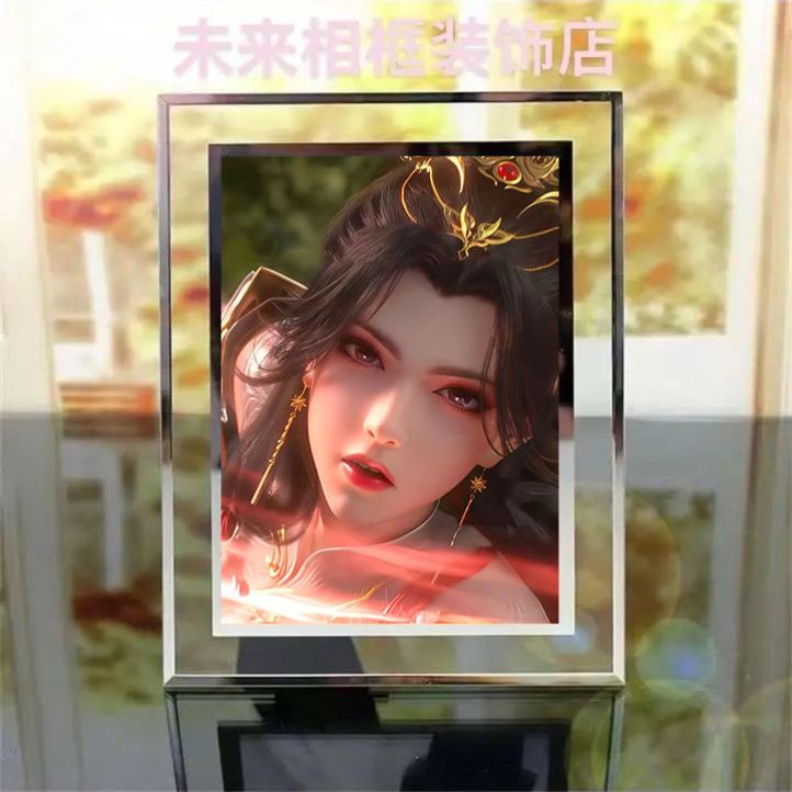 2025现货速发长生界高颜值周边水晶玻璃相框摆台定制送朋友闺蜜生
