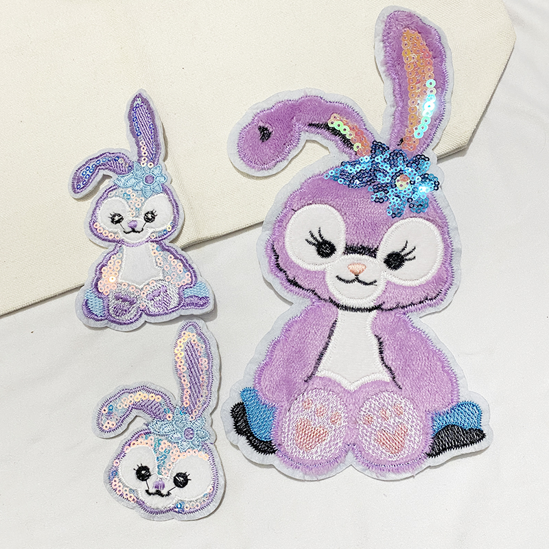 卡通星黛露补丁儿童裤子刺绣贴