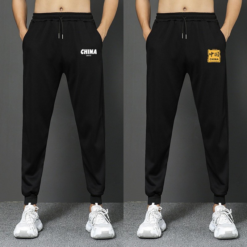 夏季13青少年14男孩运动休闲裤子15初中学生16岁大童薄款宽松卫裤