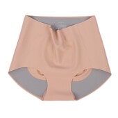 亚麻抗菌底裆苹果裤 高端负离子高腰轻塑无痕内裤 女收腹提臀裤 女士