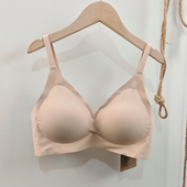 高级食品级奶嘴胶无钢圈女性健康胸罩 防下垂收副乳无痕内衣女