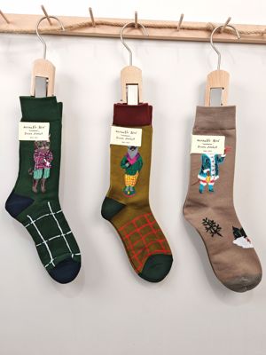 韩国socksappeal纯棉中筒潮袜