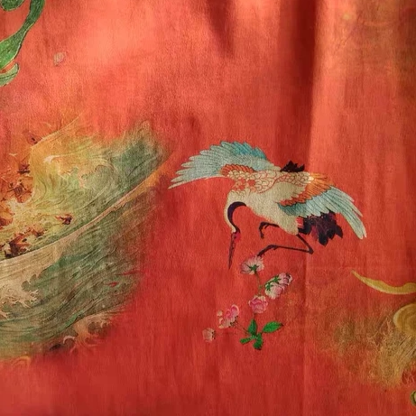 100%满分桑蚕丝非遗宋锦香云纱刀口 手工diy 默认微 瑕 不退换