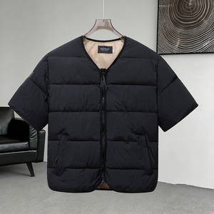 韩版潮流情侣中袖棉服男女同款保暖外套潮范个性313B-NC25319-P60图片