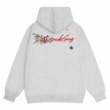 (网络图慎用有大货)刺绣卫衣情侣连帽套头卫衣-X7715-P60，男装卫衣，星座313B