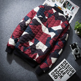 好先生孙红雷同款棉外套男女秋冬迷彩棉肥夹克款棒球313B-603-P55，男装夹克，星座313B