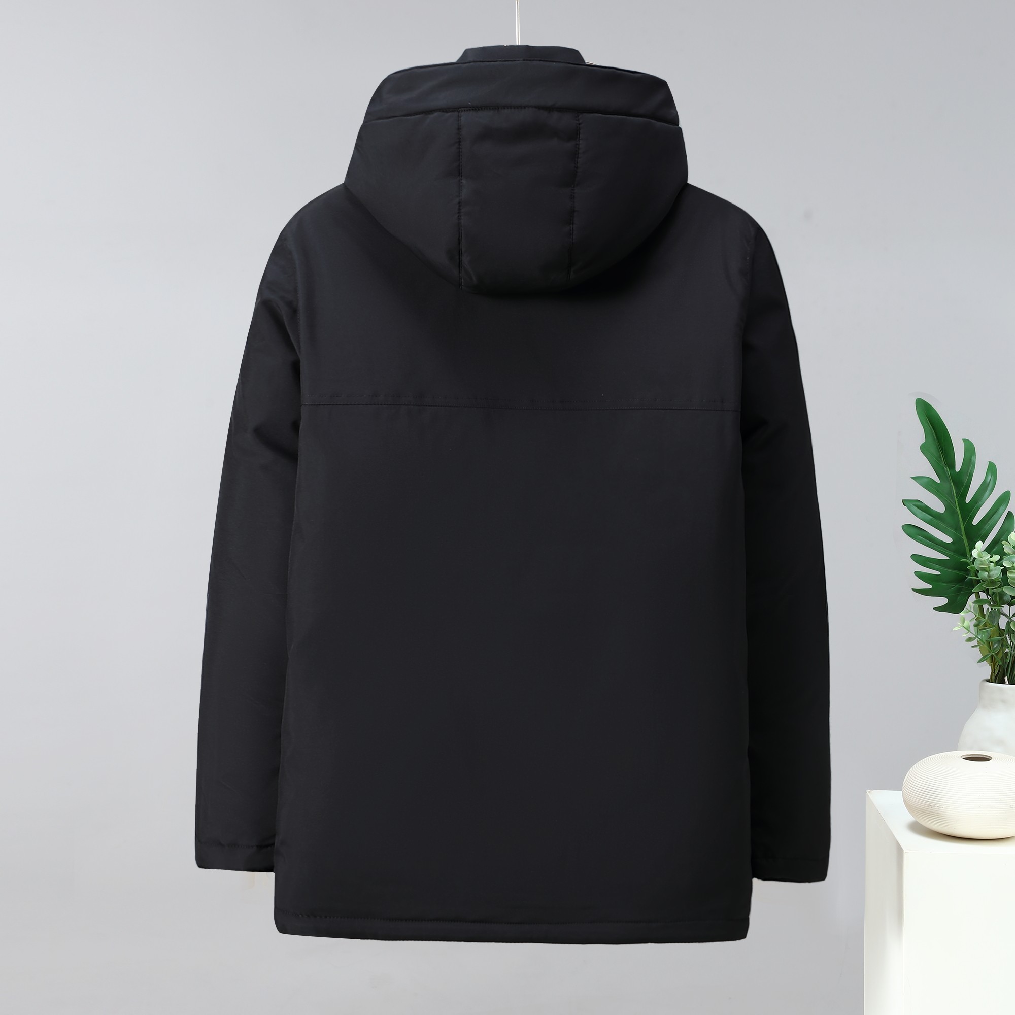 新款净版潮品加厚情侣棉衣面包服中长宽松外套棉服313B-8919-P120,男装棉衣,星座313B