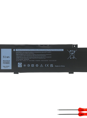 戴尔 G3 3790 3779 266J9 72WGV W5W19 笔记本电池