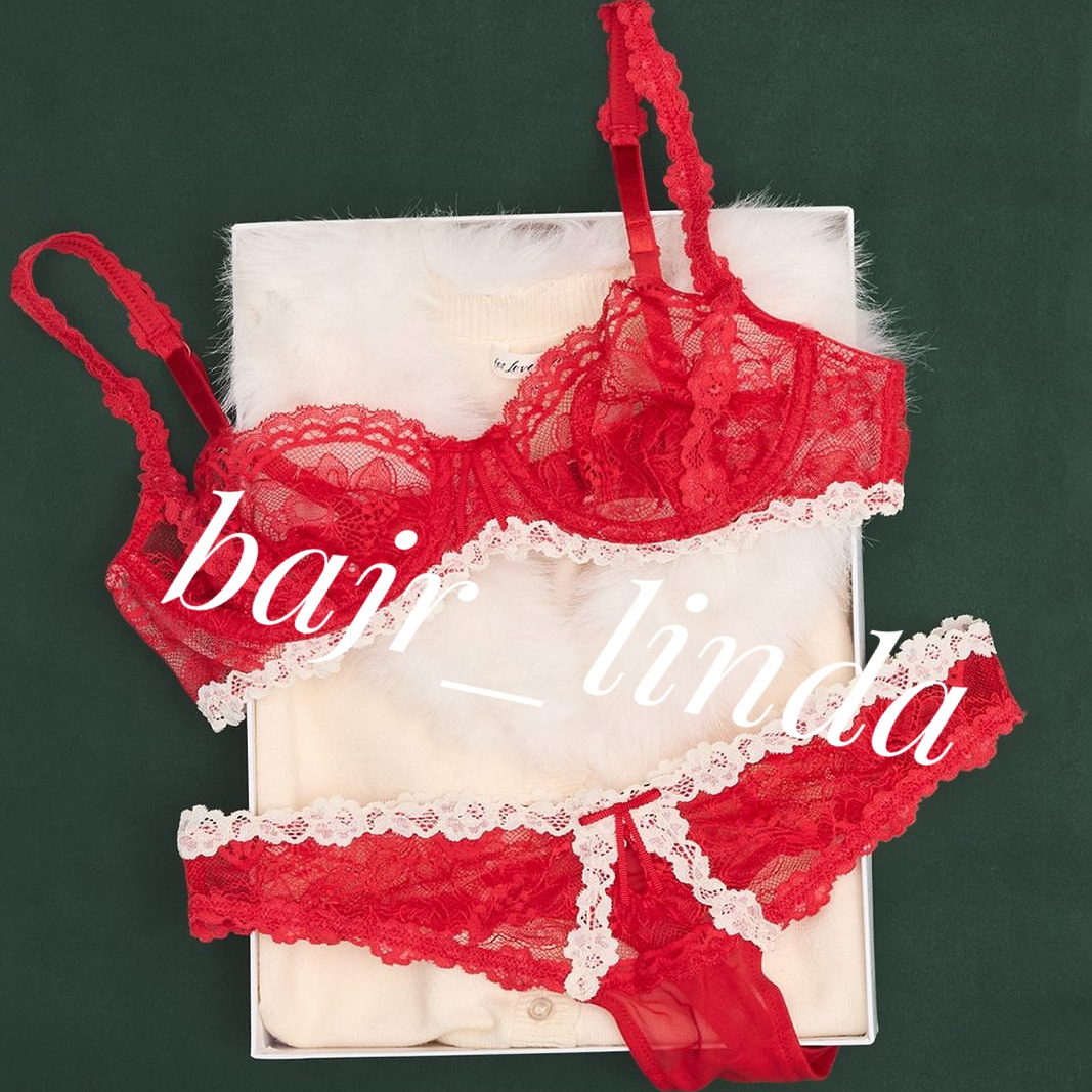 forloveandlemons聚拢红色内衣