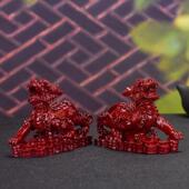 朱砂摆件貔貅家居办公室汽车摆件貔貅