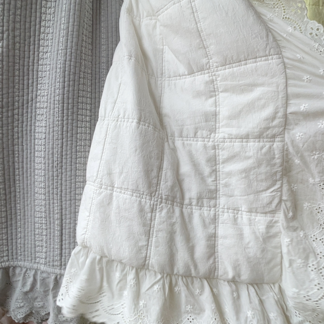 白色蔓莎标准多功能被套