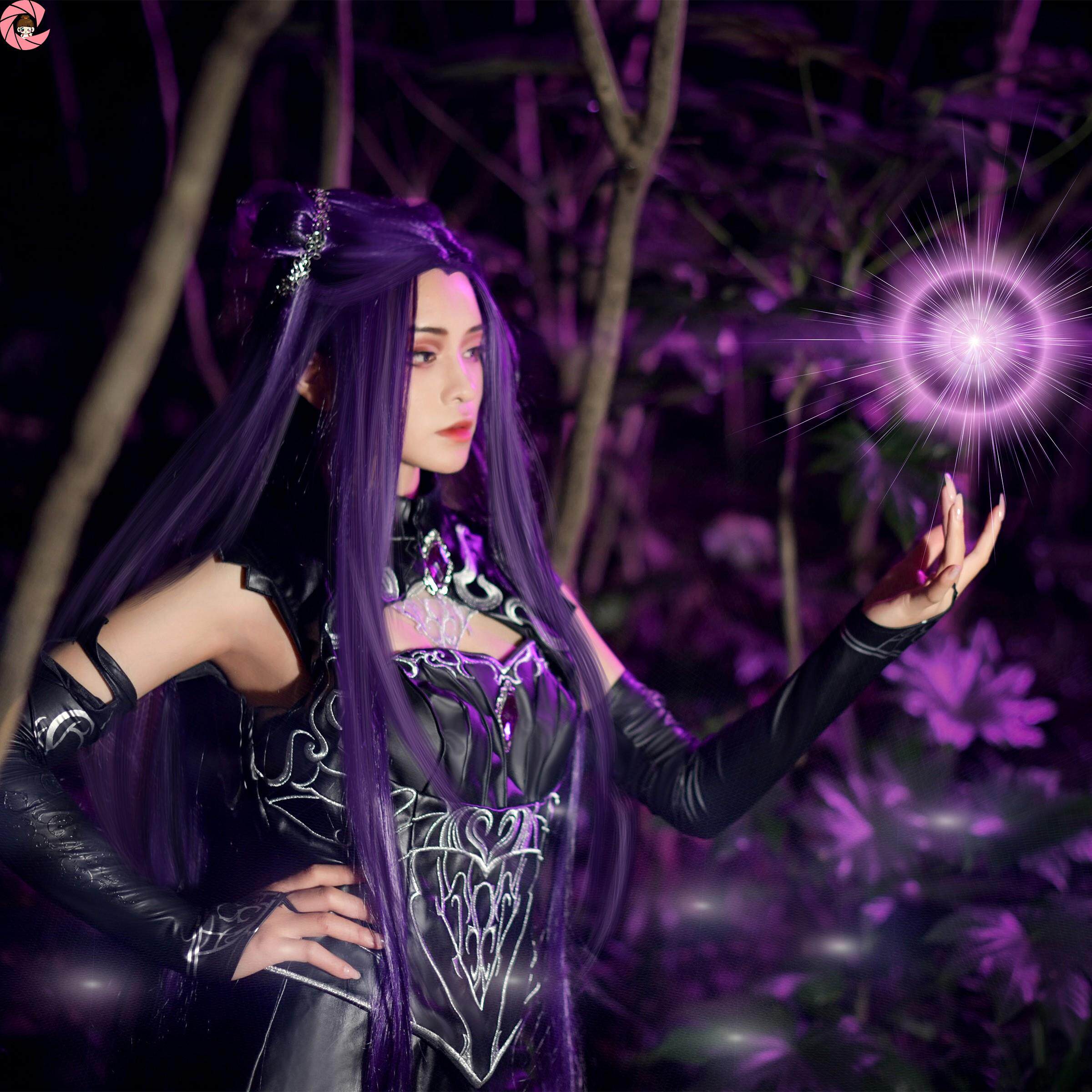 斗罗cos服五年之约朱竹清cosplay衣服儿童假发鞋子动漫古装女古风