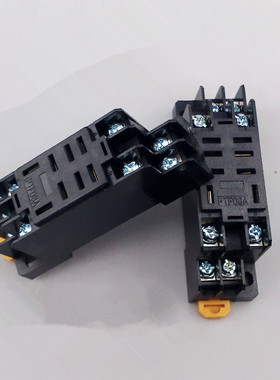 PTF08A PTF08A-E LY2NJ通用底座适用于大8只脚的继电器