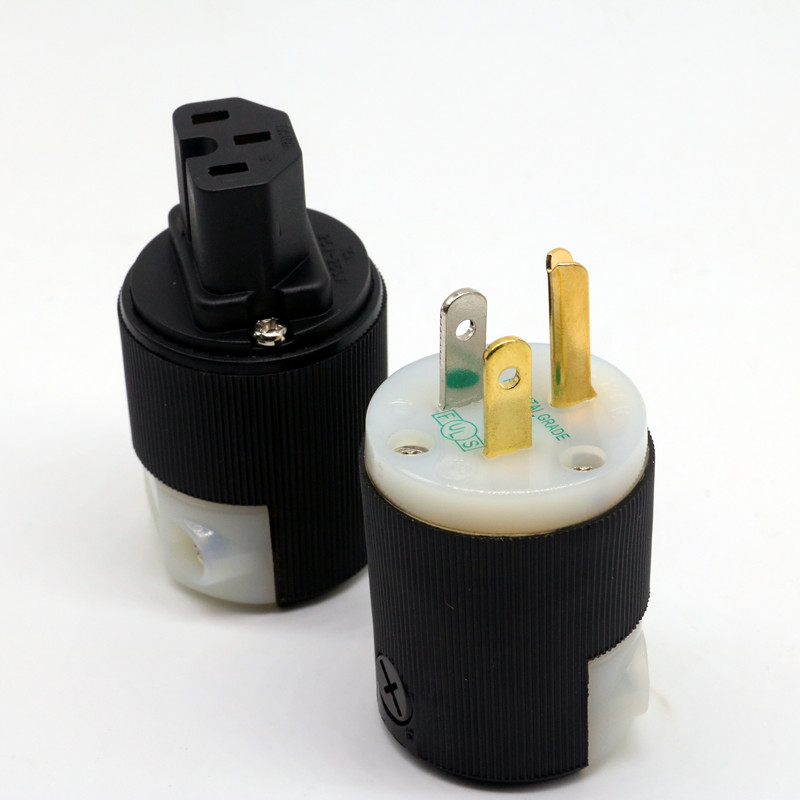 荷宝8215C(胡贝尔)美标电源插头