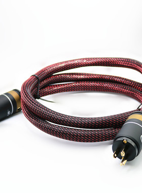 英国灰武士冷冻版DCDS发烧级音响入墙电源专线HIFI胆机功放电源线