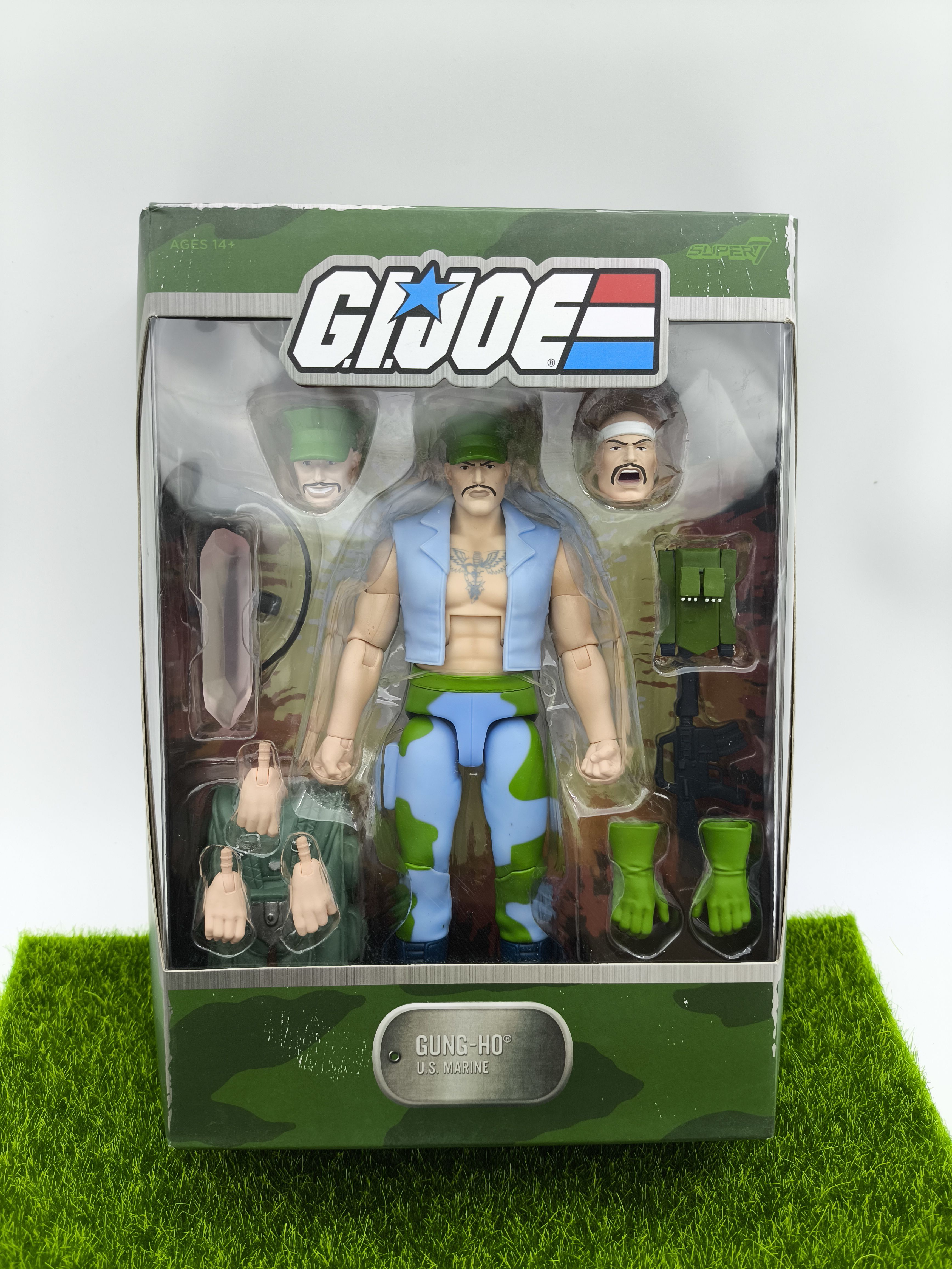 孩之宝特种部队G.I.Joe斯拉夫中士 广和6寸可动人偶手办