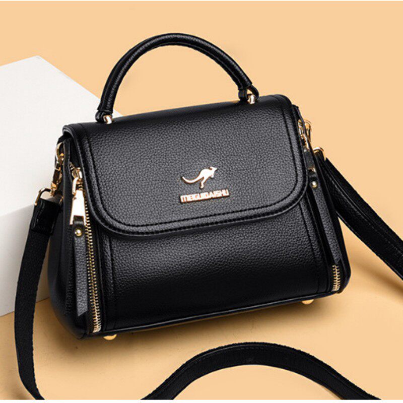 品牌真皮女包2026新款时尚单肩百搭大容量头层牛皮女士手提斜挎包