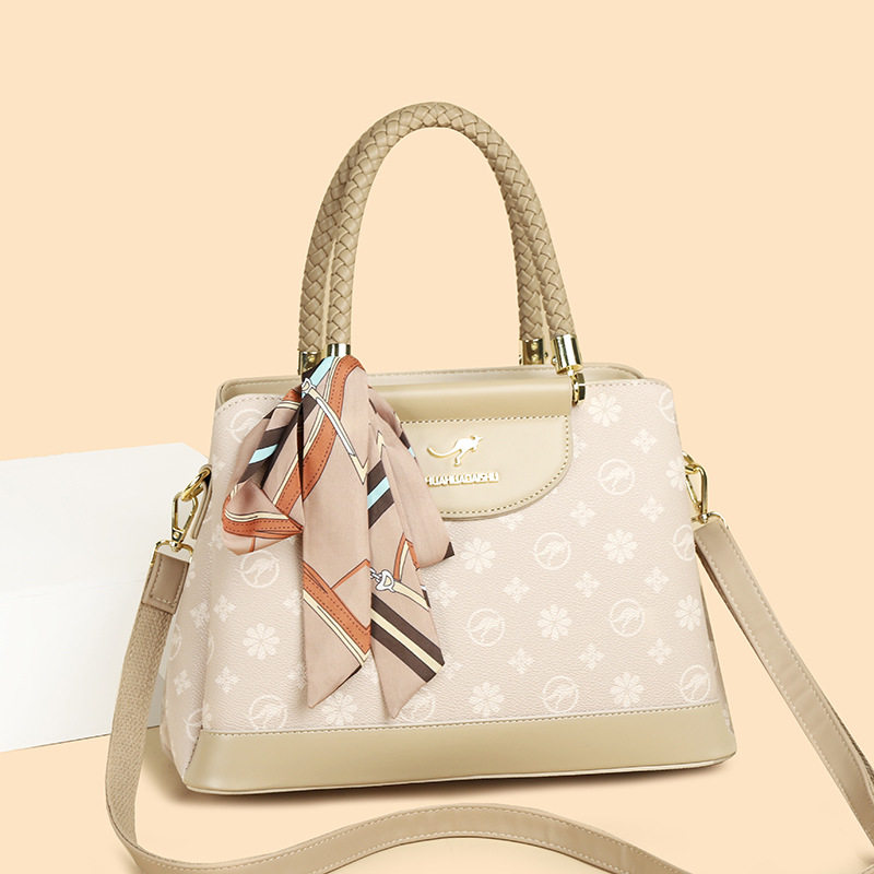 品牌真皮女包手提包女款包包2025新款单肩斜挎大包送妈妈大气软皮