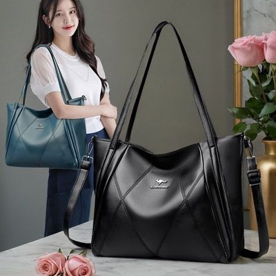 品牌高级感女士包真皮妈妈包