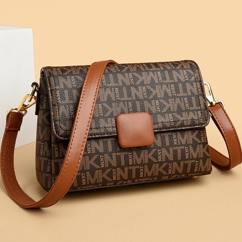 正品牌包包送妈妈款中年大气斜挎包大容量真皮实用型高级感单肩包