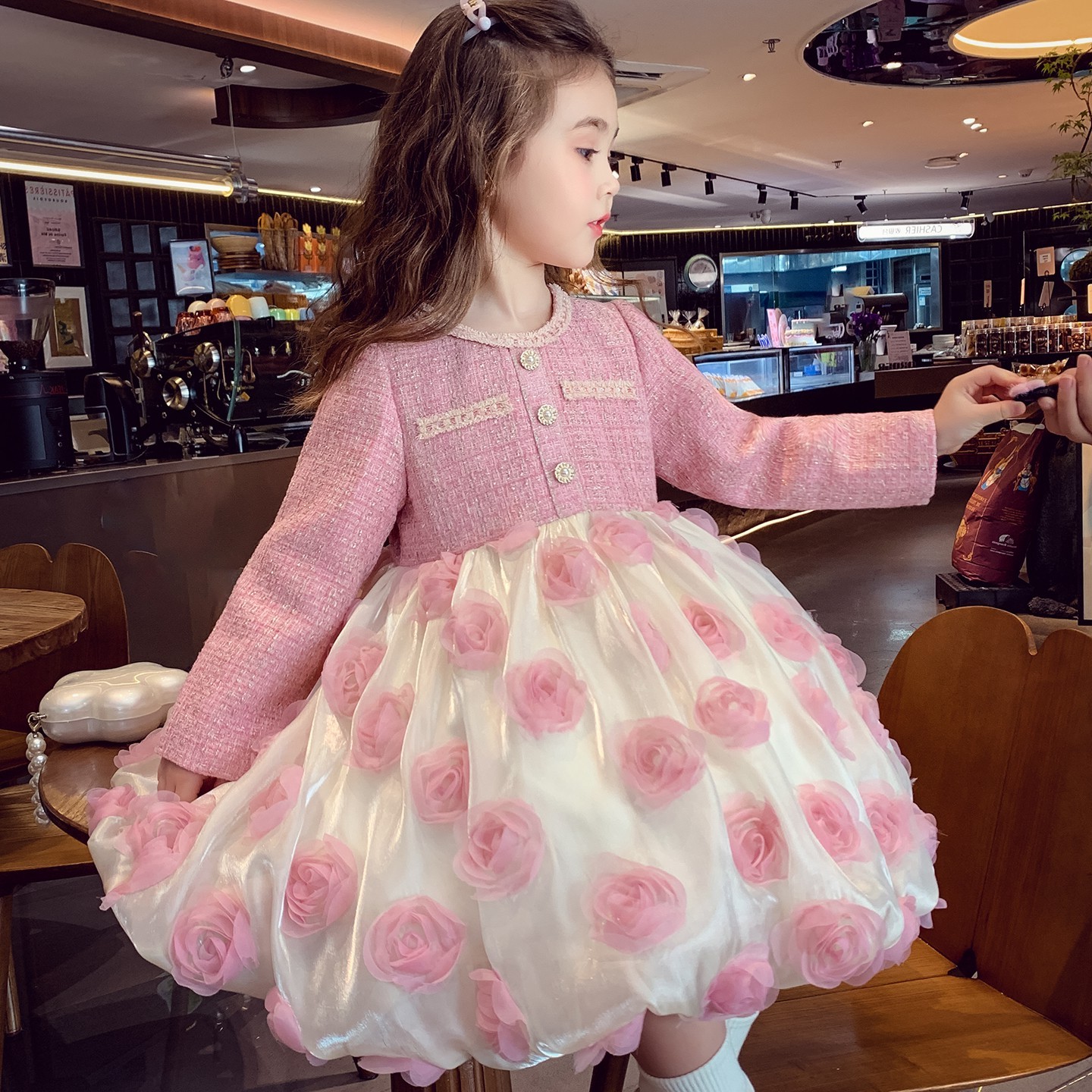 【轻奢小香风】女童网纱公主裙