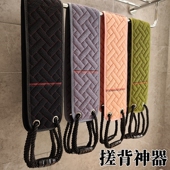 长条搓澡巾洗澡巾强力搓泥男女家用搓背神器粗砂拉背巾搓背沐浴条