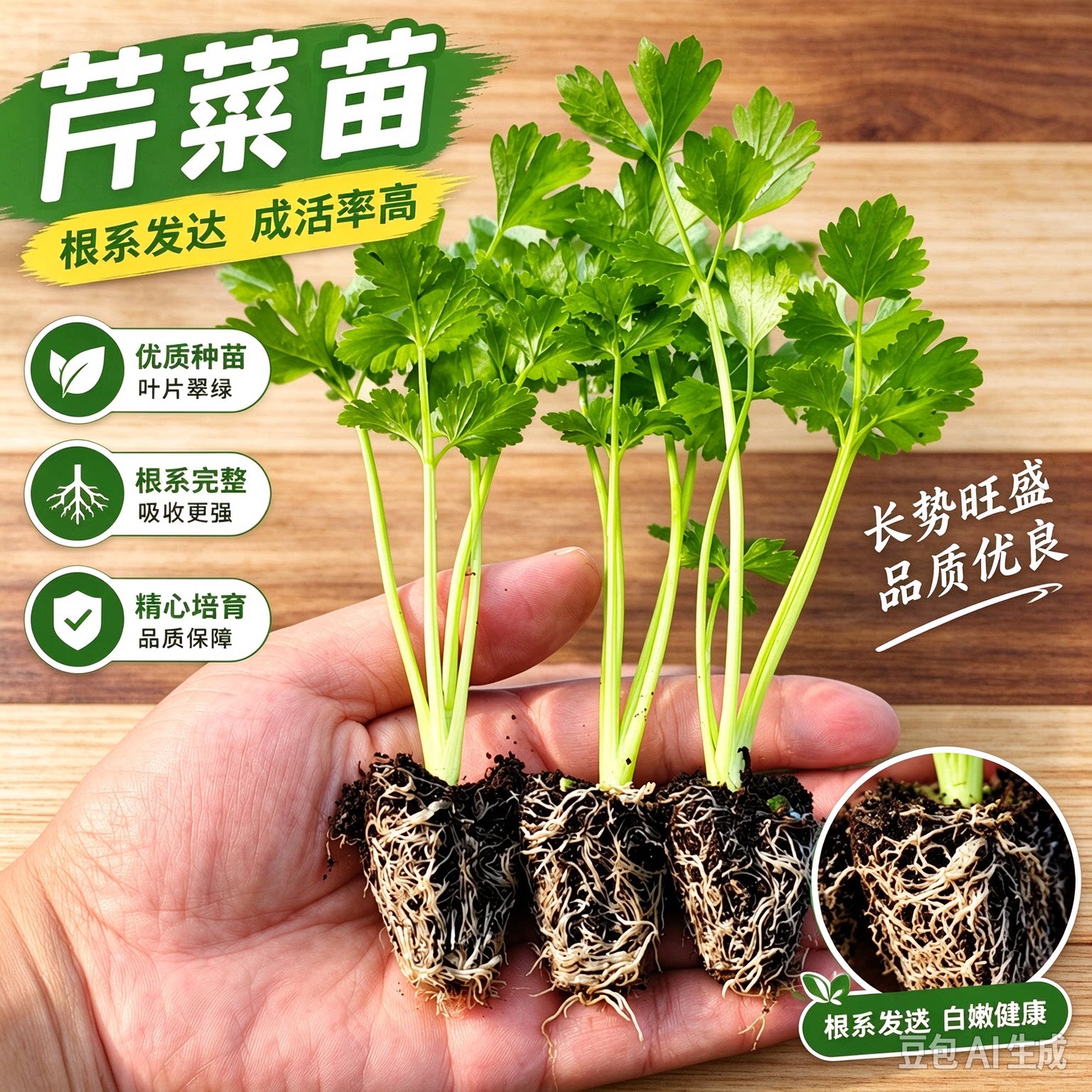 芹菜苗四季小香芹蔬菜苗菜秧苗芹菜根苗西芹苗芹盆栽阳台种植包邮