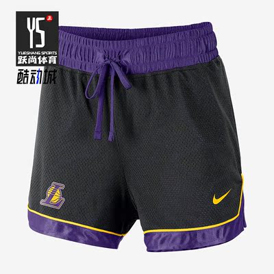 Nike/耐克正品运动 女子洛杉矶唬人篮球训练休闲短裤 AV0211-010