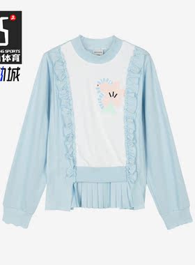 Skechers/斯凯奇正品XIAO LI联名系列女子时尚针织卫衣L222W093