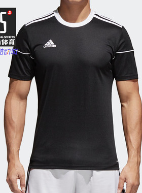 Adidas/阿迪达斯正品短袖男T新款运动透气足球T恤BJ9173