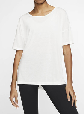 Nike/耐克正品年夏季新款女子 YOGA 瑜伽运动短袖T恤CJ9327