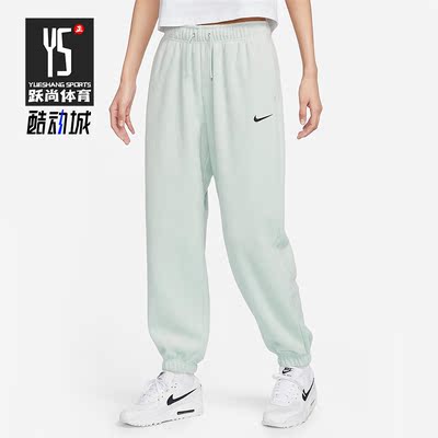 耐克女子保暖加厚加绒运动长裤