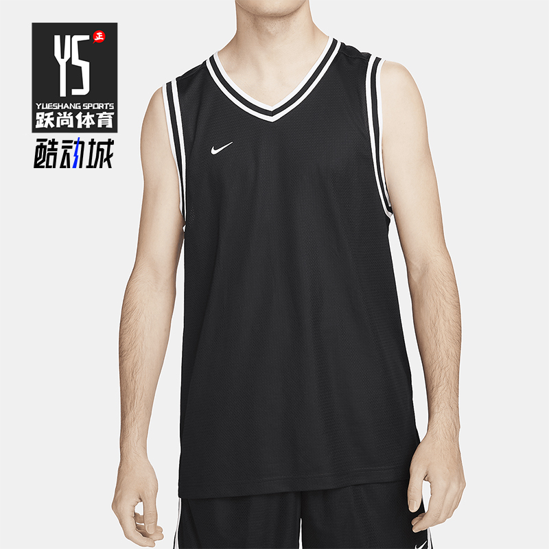 Nike/耐克正品DNA Dri-FIT男士无袖V领篮球球衣FQ3708