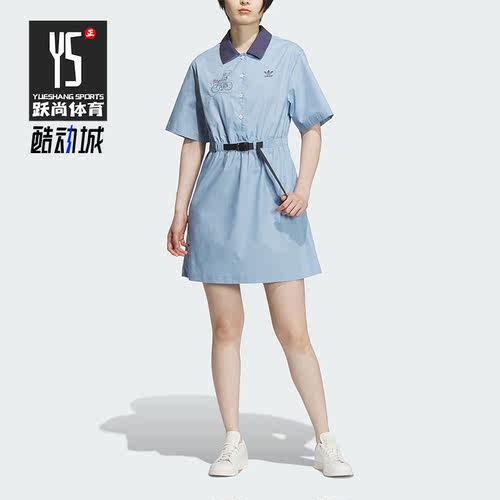 Adidas/阿迪达斯正品三叶草Yu Nagaba女子运动连衣裙IS0626