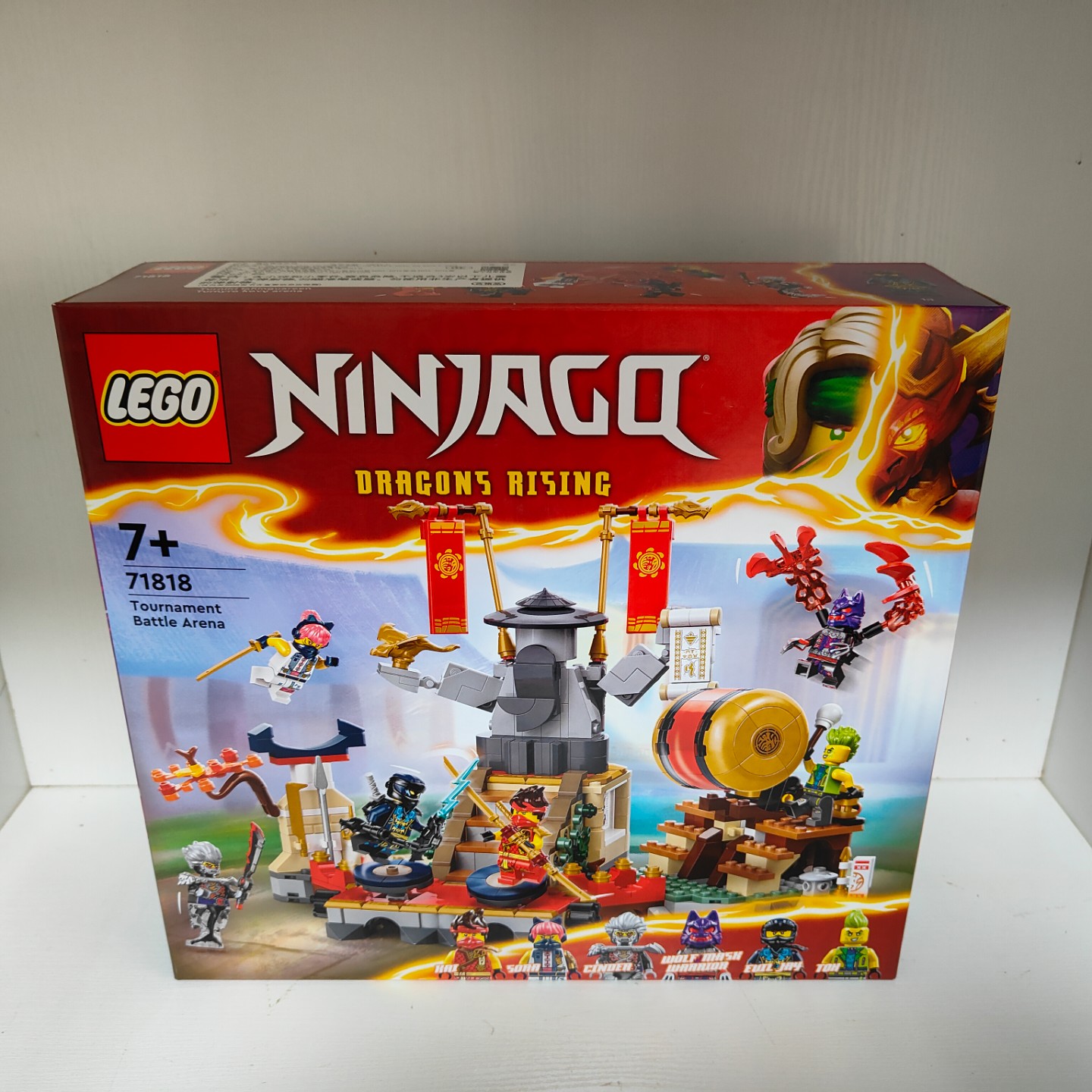 LEGO乐高拼装积木71818擂台赛竞技场幻影忍者系列儿童益智玩具