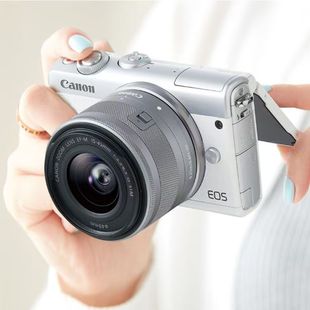 M10M6M200M50入门级数码 自拍美颜 佳能摄影微单相机eosM100