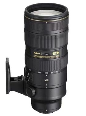 NIKON尼康 70-200MM F4 小竹炮中长变焦全画幅单反相机镜头望远镜